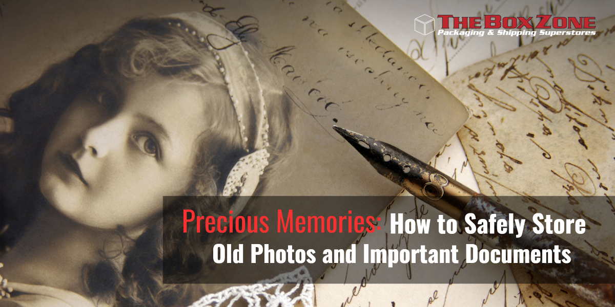 How to Safely Store Old Photos and Important Documents The Box Zone